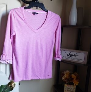 NWOT Tommy Hilfiger Pink Long Sleeve Top